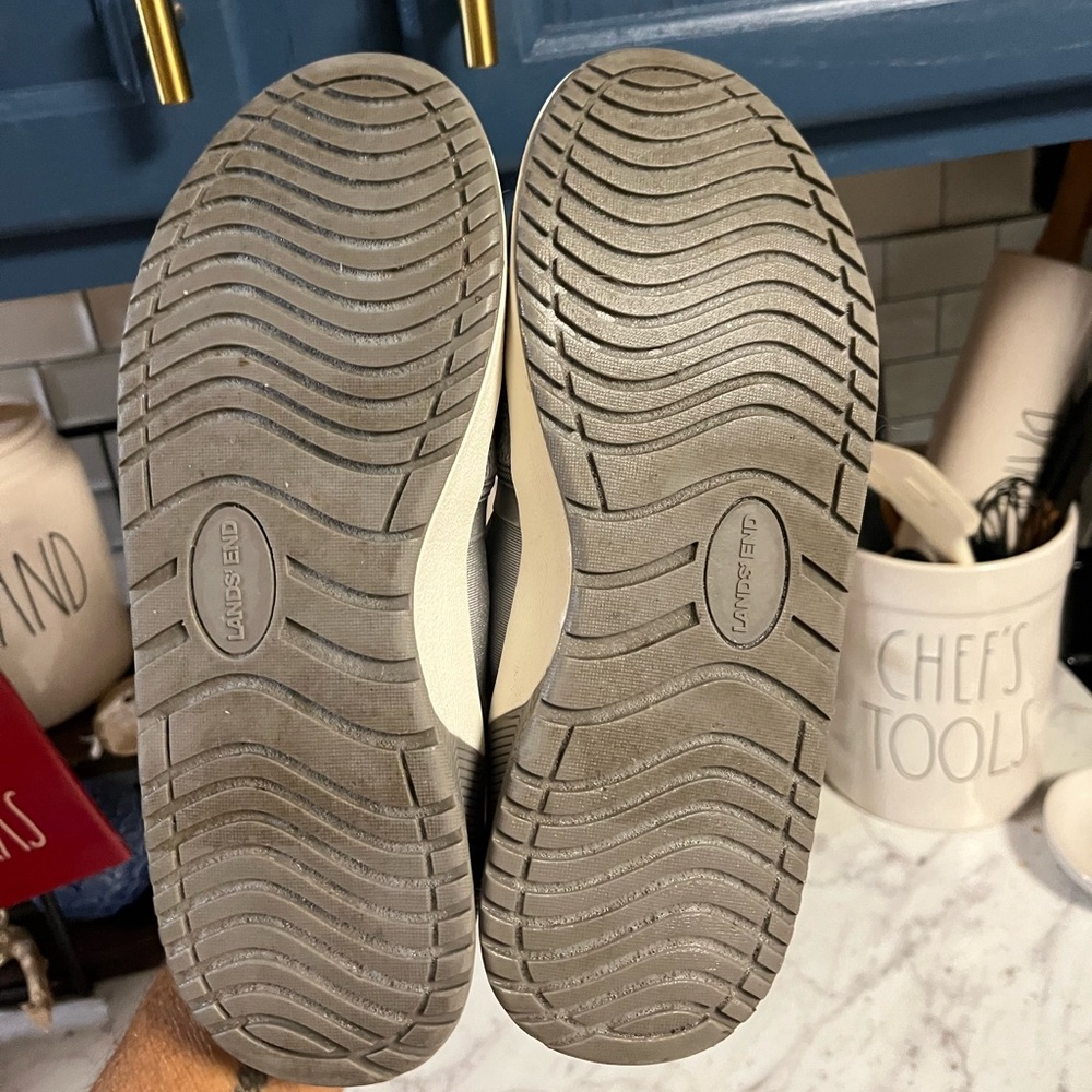 Lands' End Gray Slip-On Shoes - Picture 5 of 6